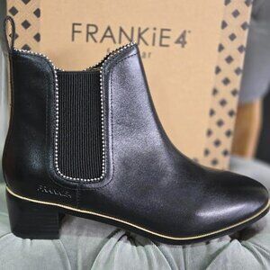 Frankie 4 Rach ll Black Leather Boot Size 7.5